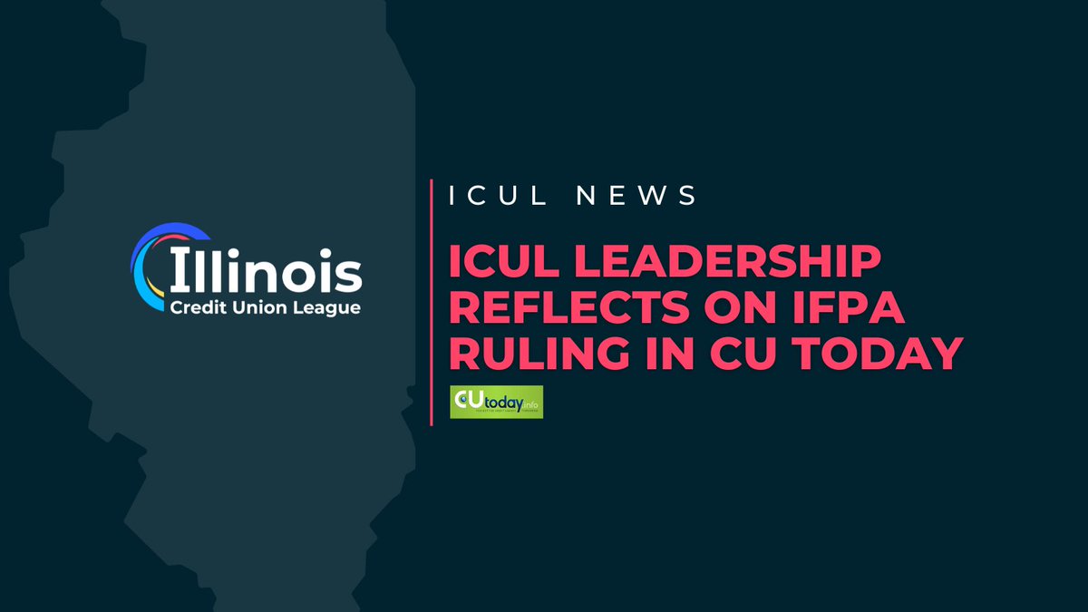 ILCULeague's tweet photo. The latest IFPA ruling protects federal #creditunions, but state-chartered credit unions remain exposed.

In CUtoday, ICUL's Libby Calderone and Ashley Sharp discuss the challenges ahead and why additional relief remains critical.

Read more: https://t.co/g2jOWwMRk0. https://t.co/VeCHYnOlZc