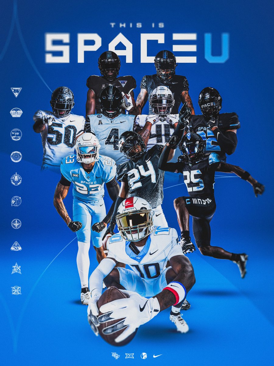 UCF_Football's tweet photo. A Decade of SpaceU Drip https://t.co/vXK1smbakh