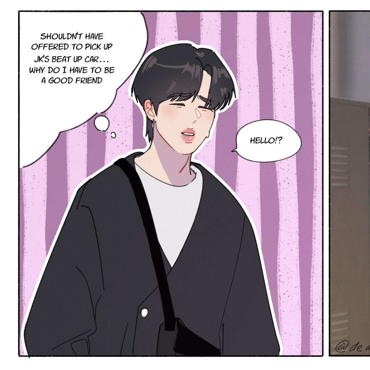 dear_911_'s tweet photo. #yoonmin 
Mechanic AU 1/4 https://t.co/8gPgVUJxao