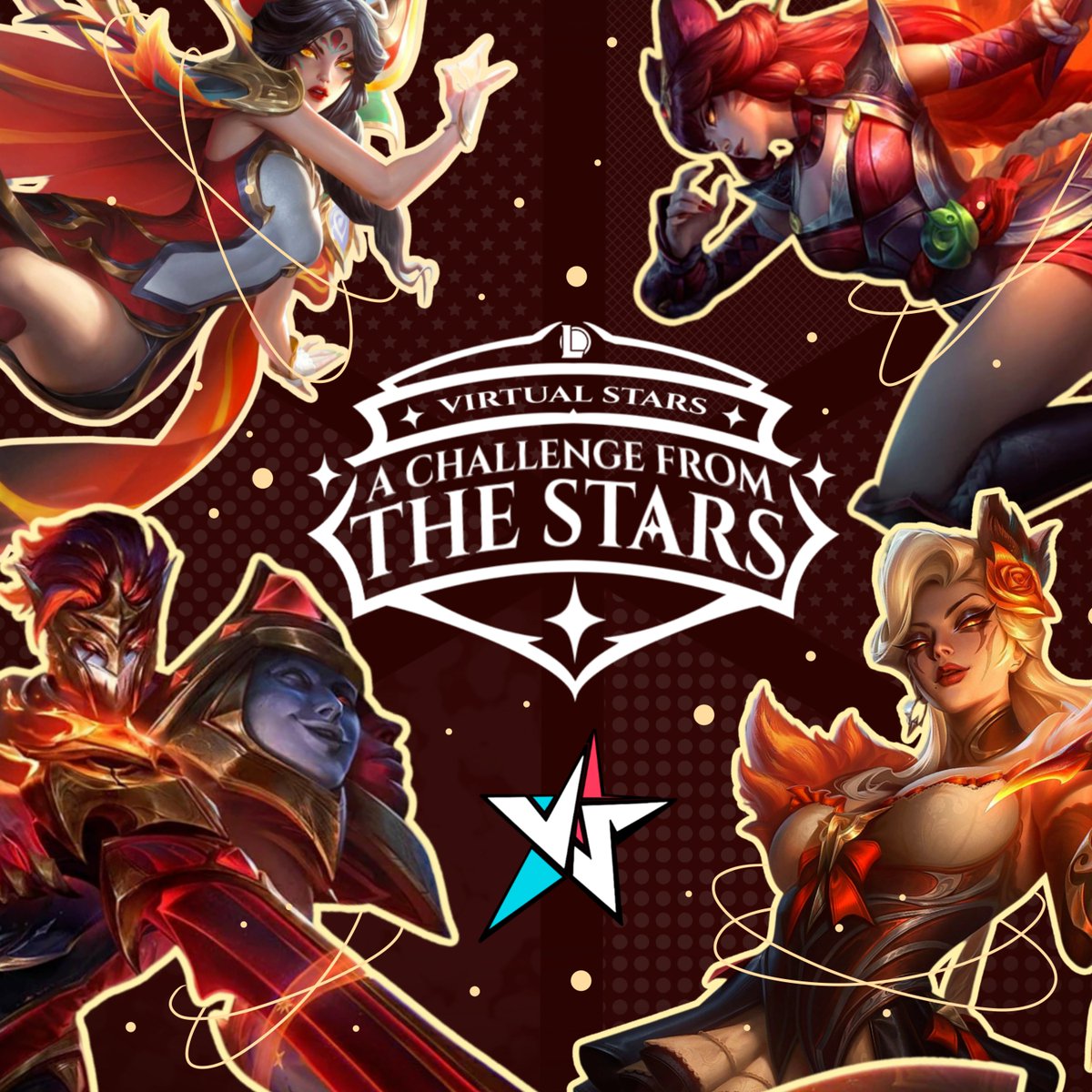 VStarsVT's tweet photo. 🧙‍♂️VIRTUAL STARS presenta

🌟CHALLENGE FROM THE STARS🌟

🪄 Torneo de League of Legends
🌎Región LAN
⚔️8 EQUIPOS VTUBER
🗓️24 y 25 de OCT
💸250$ de PREMIO

‼️Hey VTUBER! Quieres participar o conoces a alguien?
🔽Formulario en las respuestas🔽

#VirtualStars #VSCFTS #VTuber #LoL https://t.co/TvvrYFfng9