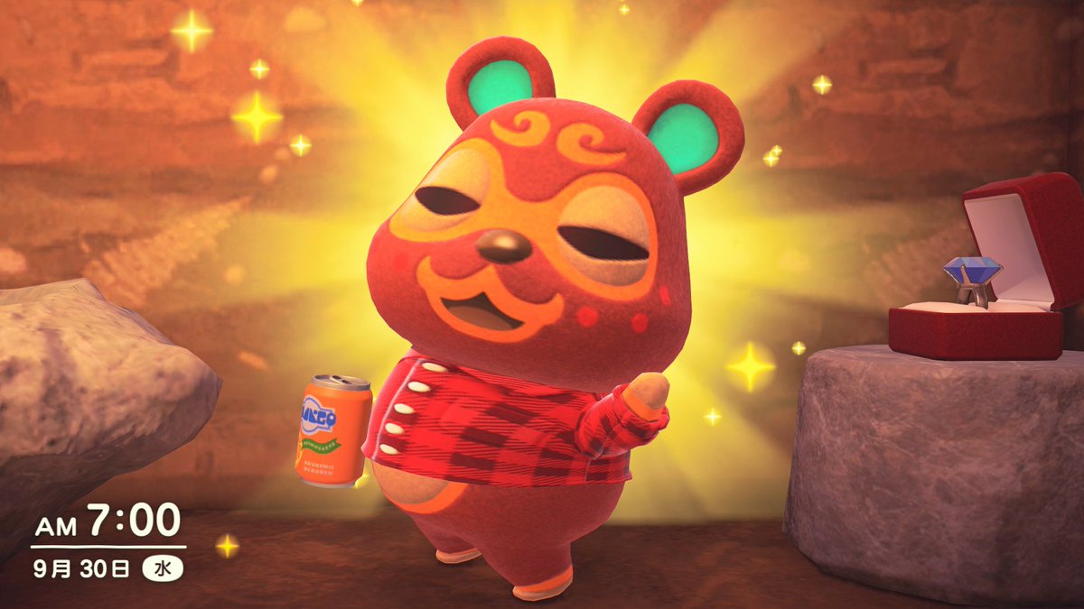 yudeegg_katame's tweet photo. おはようのどぐろうちゃん
#どぐろう #Clay #Boliche #NintendoSwith2 #どうぶつの森 #AnimalCrossing #ACNH https://t.co/v5oMqConLh