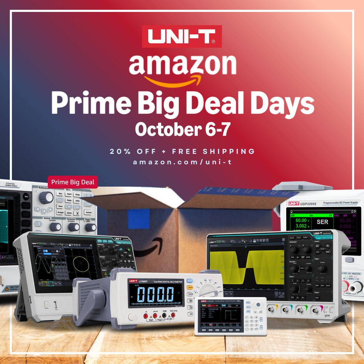 UnitrendUS's tweet photo. Amazon Prime Big Deal Days are happening in just ONE WEEK!

But here’s the exciting part — our deals will start early on October 4 and run through October 10, giving you even more time to shop and save.

Don’t miss out — Prime Big Deal Days are just one week away! https://t.co/nJeXWZtZyU