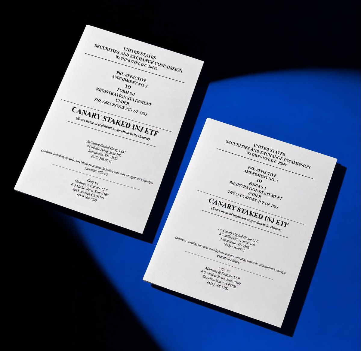 professor34__'s tweet photo. BREAKING: Canary capital just filed Amendment No. 3 for its Canary Staked $INJ ETF with the SEC and this update makes the structure even more interesting.

the proposed ETF would

➥ Hold spot $INJ
➥ Trade on Cboe BZX under the proposed ticker INJS
➥ Target at least 90% of the fund’s INJ to be staked under normal circumstances
➥ Give investors exposure to INJ while the fund participates in Injective’s staking ecosystem

that last part is what makes this different from a simple spot product.

Instead of just holding INJ the proposed structure is designed to generate additional INJ through staking rewards.

and look at how far the institutional story has already moved..

Europe ➾ $INJ ETP Live
USA ➾ Regulated INJ Futures Live, 21Shares Amended $INJ ETF Filing, and Canary Amendment No. 3 for Staked INJ ETF

this is no longer just about crypto native access.

its about building regulated paths for traditional investors to get exposure to Injective and its native asset.

An approved Staked INJ ETF could potentially bring more institutional access, more market visibility, and potentially more INJ into the staking ecosystem.

we not at approval yet, but INJ is getting closer and closer to having a spot + staking product in the U.S.

and honestly…
the ETF story is getting very real…

Full SEC filing ⚶
https://t.co/S9sy18ywKx