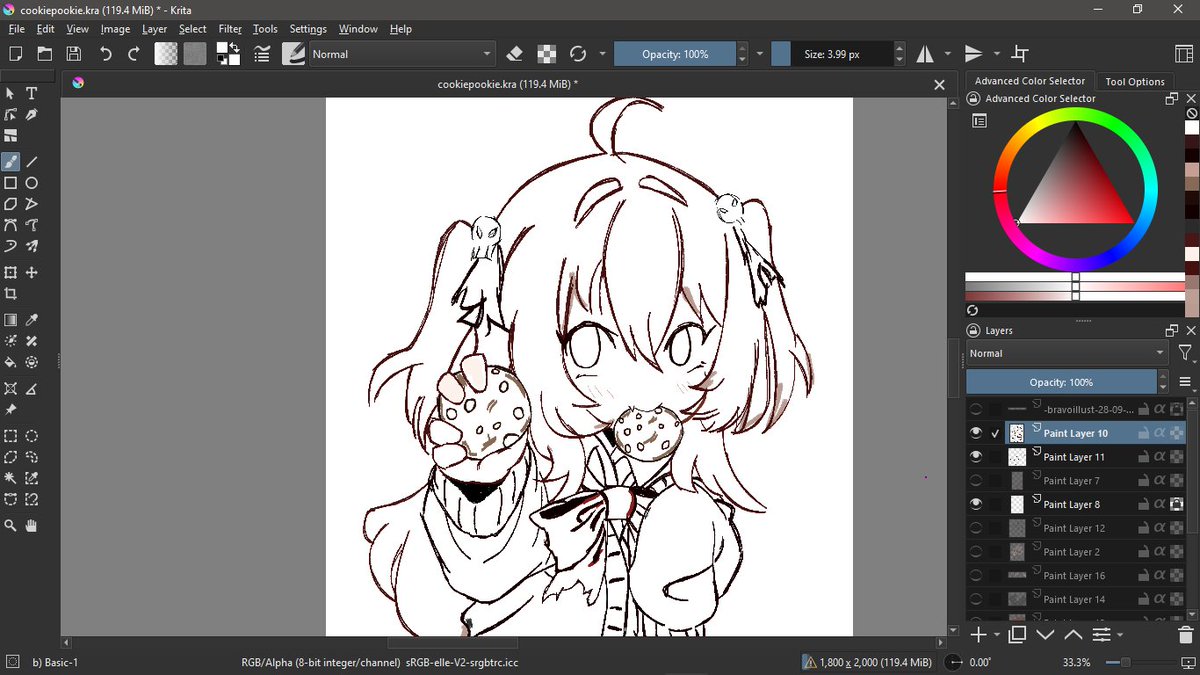 bravoillust's tweet photo. here some wip, forgot to post it before lol https://t.co/2qUbot3mes