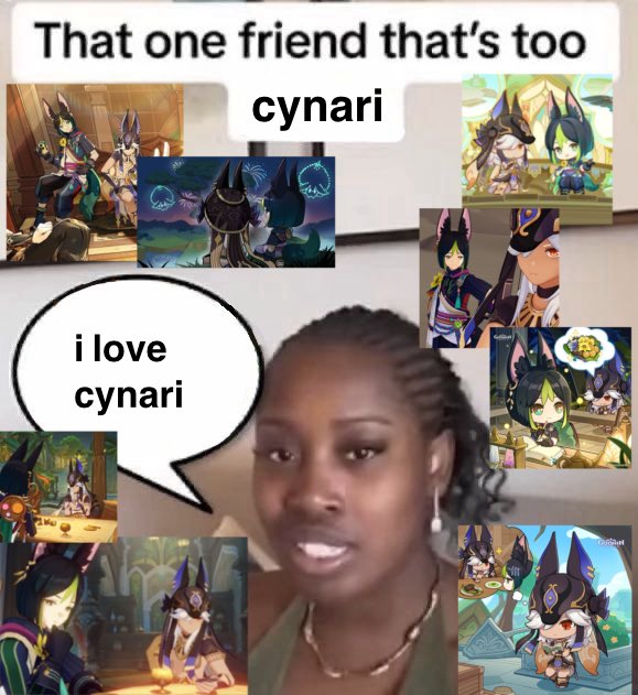 hearts4cynari's tweet photo. that one friend thats too #cynari #cynonari https://t.co/yxfWY4IdYd