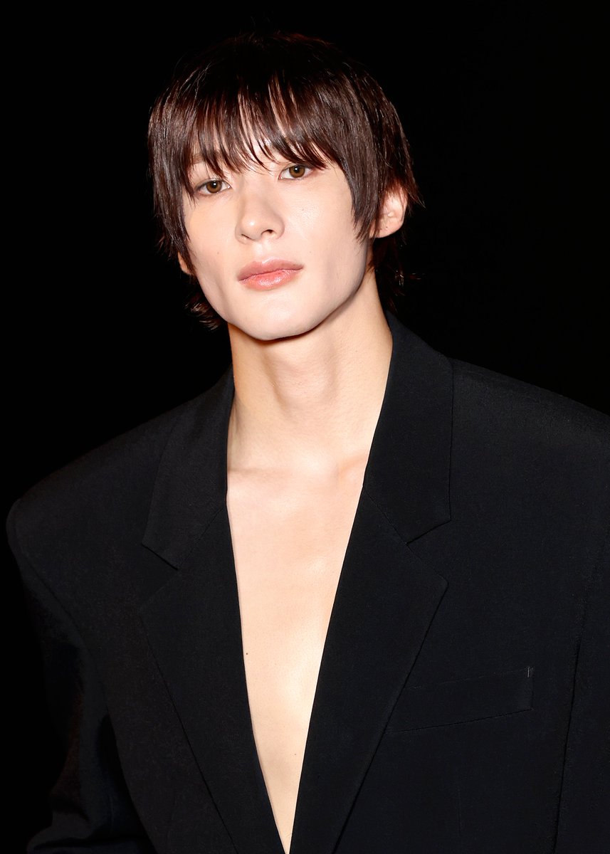 billboard's tweet photo. RIIZE's Anton attends the Saint Laurent Women's Spring-Summer 2027 fashion show. https://t.co/YDN0ya8KP3