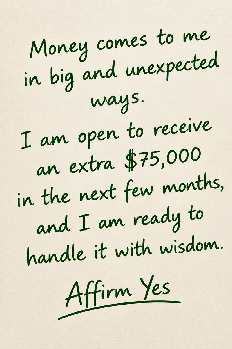 manifestpower4X's tweet photo. Affirm Yes!! https://t.co/QGMC6mMHFv