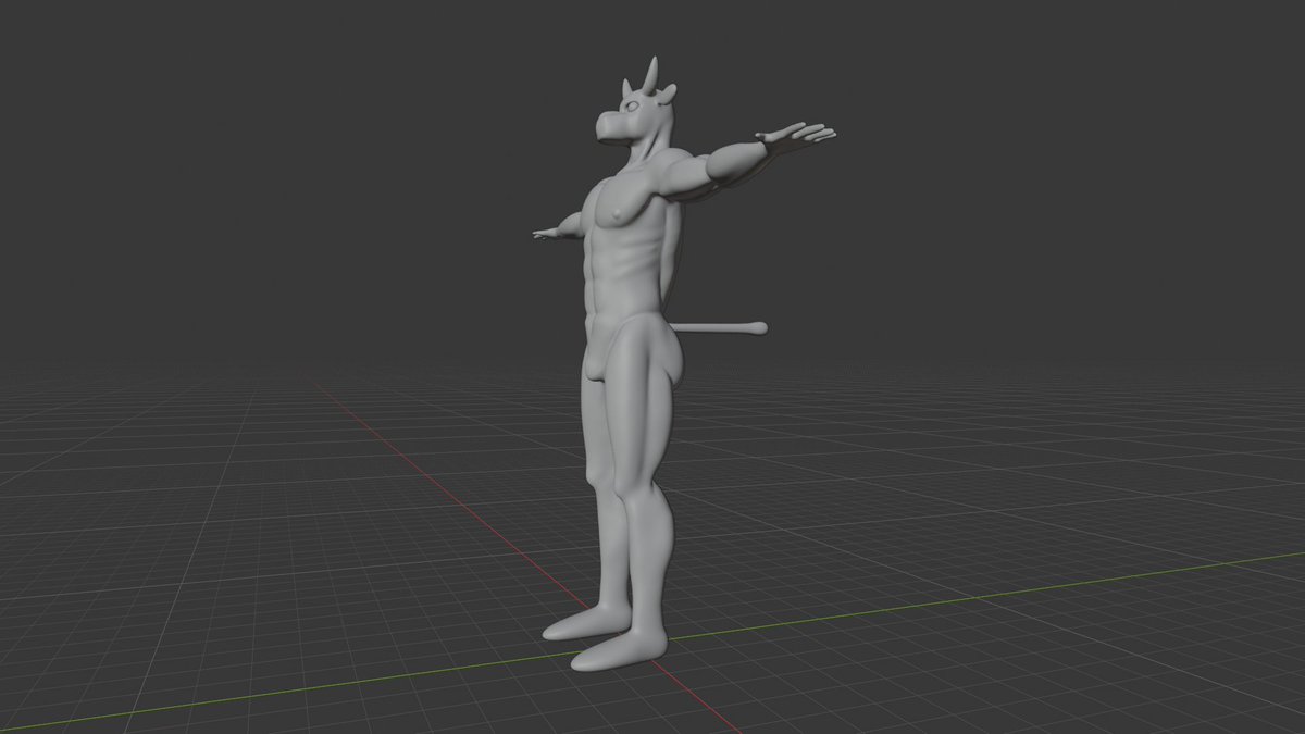 YnFxn2's tweet photo. I decided to go back to the bull to work on the sculpting. Basically, after three hours of work, I can say that I’m starting to understand better how the muscles work. Although, I do see some issues with the legs. https://t.co/DFODtkMhBM