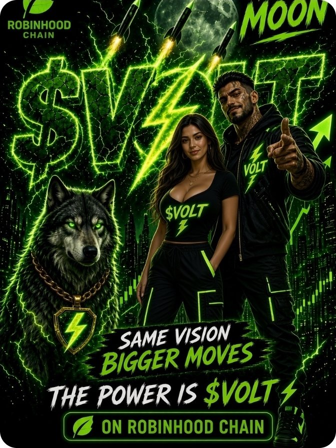 Crissycryptofox's tweet photo. $VOLT IS THE STORY WE TOLD.
$VOLT IS THE STORY WE LIVED.
$VOLT IS THE FIRE WE HOLD.
$VOLT IS THE FUTURE WE BUILD.

FROM THE SPARK TO THE FLAME,
WE REMEMBER THE NAME.
ONE VISION. ONE VOLT.
WE CAME TO CHANGE THE GAME. ⚡️

$VOLT ⚡️ https://t.co/BdMEknTw19