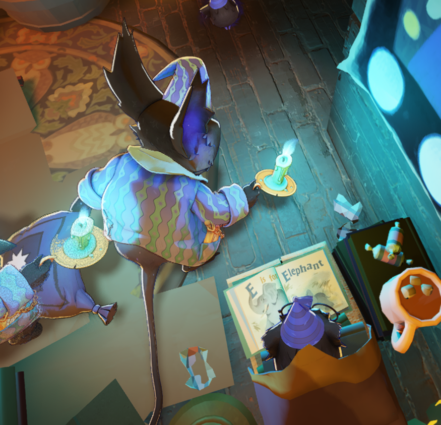 Bunnyamory's tweet photo. they flipped the page for the little guy <33 https://t.co/Jxnld0Xa6y