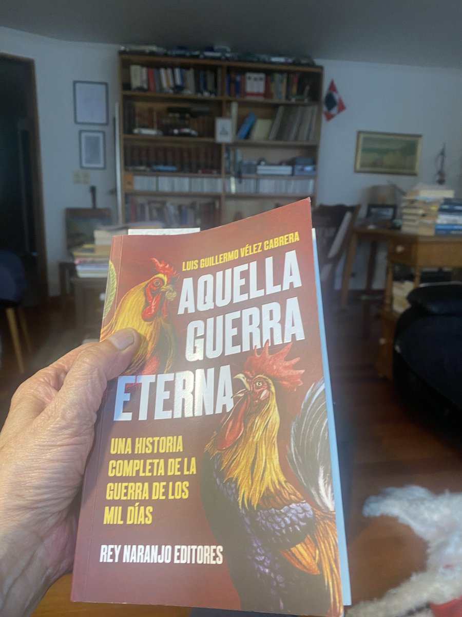 HELIODOPTERO's tweet photo. Recomiendo este libro sobre la  más terrible de todas las guerra colombianas, la de Los Mil Días. Un trabajo cronológico bien documentado.

El autor es Luis Guillermo Vélez Cabrera y la editorial, @ReyNaranjo

Ameno, 513 páginas. https://t.co/wIbqEnJ5fC