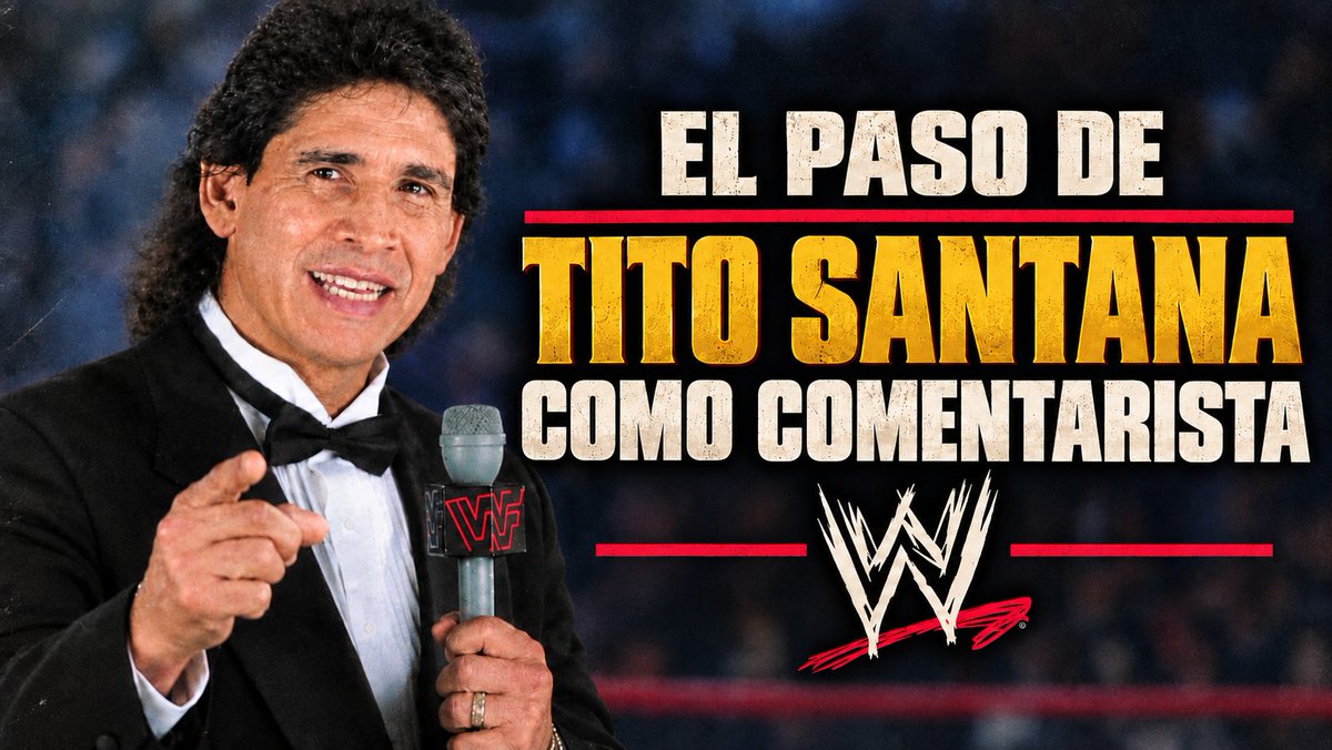 EntreLasCuerdas's tweet photo. WWE está teniendo un nuevo auge y es innegable la contribución que han tenido los comentarios hispanos para la popularidad del producto. Por eso, en este video recordamos una de las voces que formó parte de las narraciones, el legendario Tito Santana: https://t.co/NN2pzV7YlN https://t.co/sxOXWpNkVy