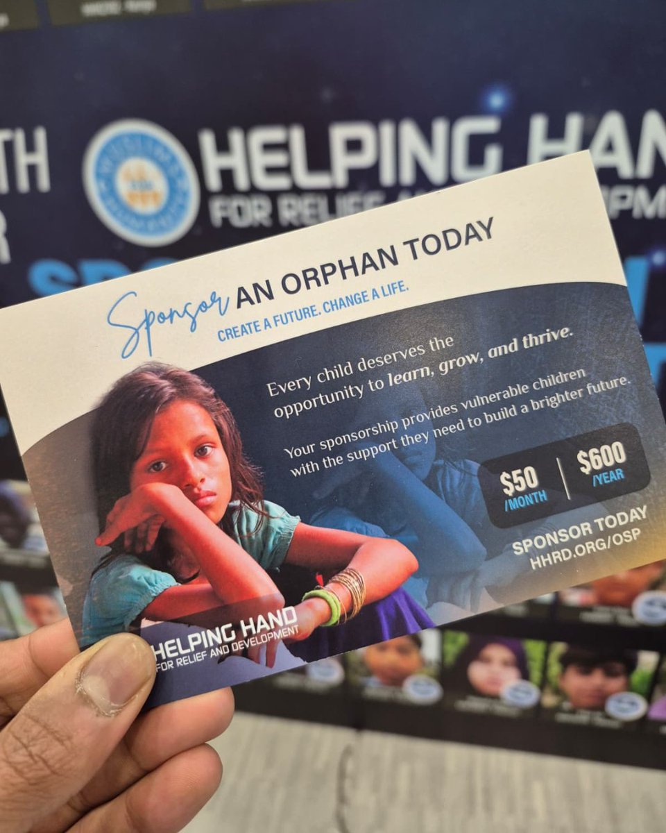 HelpingHandUSA's tweet photo. Grateful for the conversations, connections &amp; community at #ISNA63. 💙

Thank you to everyone who stopped by HHRD and learned how we’re serving, healing &amp; empowering communities around the world.

The convention ends, but the opportunity to serve continues. https://t.co/FzkE4mUCHJ