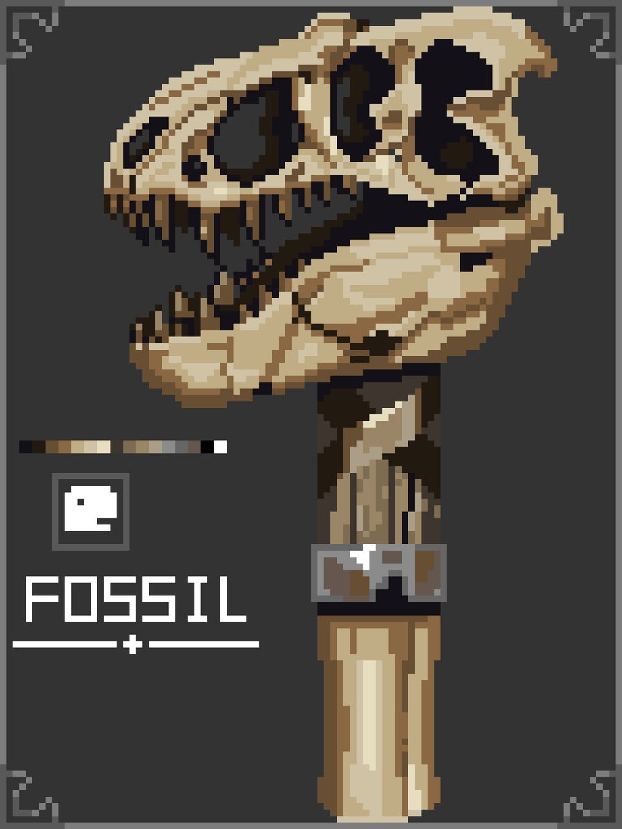 Tukeyaki_blade's tweet photo. #今月描いた絵を晒そう 
#ドット絵 #pixelart
描き始めの月
方向性は定まったかも https://t.co/3ETmnd73Js