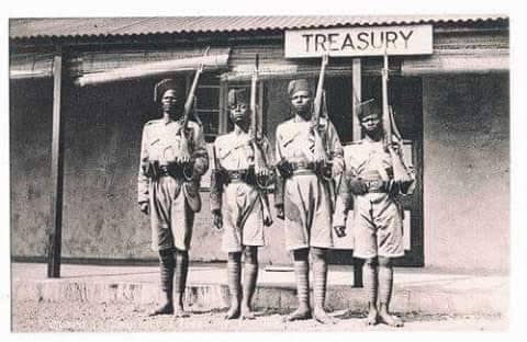 nwoko_greg62705's tweet photo. You were not taught this in school.

School gave you dates to memorize. I give you the Nigeria you can touch.

On my handle you will see the soldiers who stood at Iddo Gate in Ibadan in the 1910s guarding the Treasury. You will see that ancient Ibadan did not have one gate, it had 16 gates as a nodal town, and later 4 major gates that led to Abeokuta, Oyo, Iwo and Ijebu.

You will see a 1926 newspaper advert of Isaac F. Karunwi on Onireke Road, Ibadan. A Mechanical Engineer, vulcanizing tyres and repairing gramophones and typewriters in 1918. A Nigerian mechanic, with his own garage and telegraphic address, when they told you we had nothing.

You will see who Edem Efiom Ekpo was, Duke Ephraim I, the man the Portuguese called Duke Aphrom, who stopped the killing of twins in Efik land over 100 years before Mary Slessor came.

You will see Igbo land history like the Aba Women's Riot of 1929 where Igbo women forced the colonial government to cancel taxes and drove warrant chiefs from power.

You will see Kano history like how in the 1940s and 50s when you landed at Kano Airport, the first airport in Nigeria opened in 1936, you were welcomed on the tarmac by camels and by men blowing the kakaaki, the long royal trumpet, a full royal welcome for ordinary passengers.

Why should you find joy in this?

Because verified history heals. It stops the lie that we started with nothing. It shows you that your grandfather built, traded, engineered, ruled and negotiated with the world long before colonial photos.

History gives you root. When you know where you come from, no one can sell you shame about who you are.

That is what I post here. Not copied stories. Original papers, original photos, verified.

If you love Nigeria, follow the real story.
