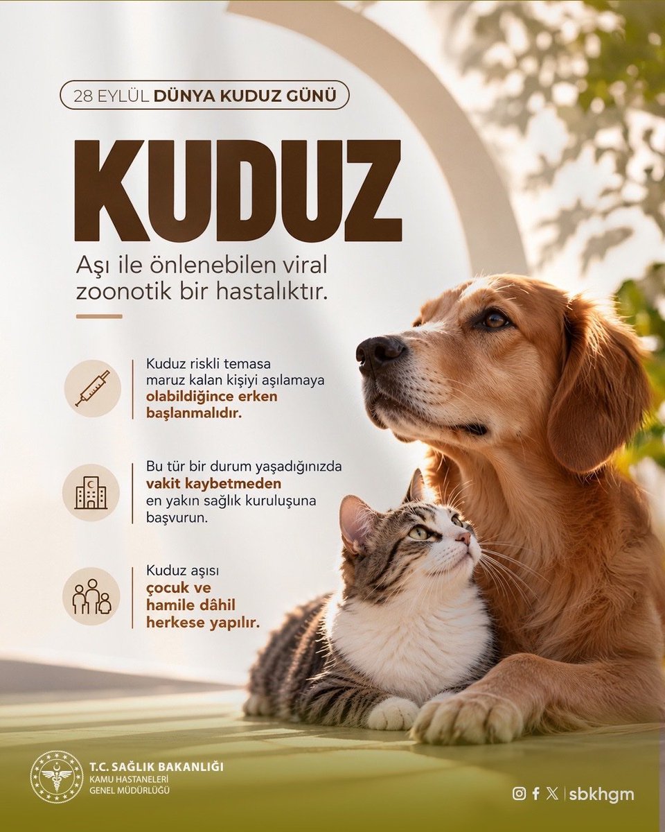 kiyashaber741's tweet photo. Dünya kuduz gününü sadece iki ülkenin sağlık bakanlığı afişle kutladı:

🇹🇷 Türkiye
🇮🇳 Hindistan https://t.co/Bb9EY0EWC1
