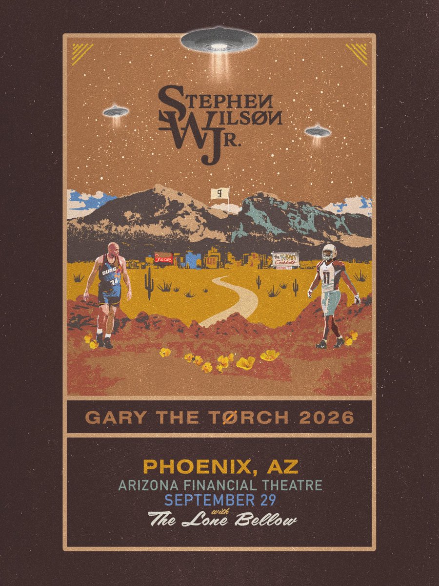 SWJMusic's tweet photo. Phoenix, see you tonight 9/29 at AZ Financial Theatre with @TheLoneBellow https://t.co/OkoB9bAlBf