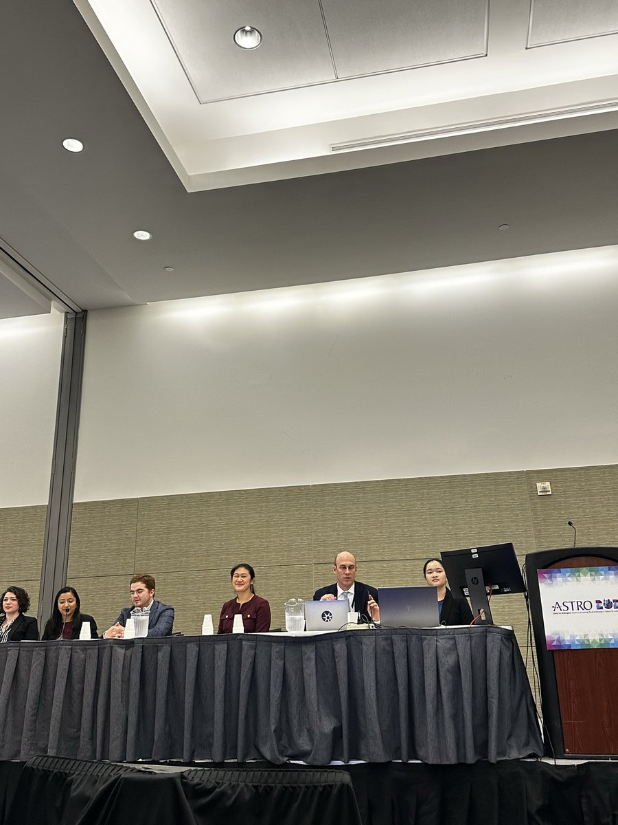 SimranPolce's tweet photo. Rising superstar MS3 Jin Ju Lee (@jinjulee02) @USFHealthMed mentored by Dr Hoffe presented at #ASTRO2026 on the importance of pretreatment patient education.

@MoffittRadOnc @MoffittNews https://t.co/BgyXTzKCmL