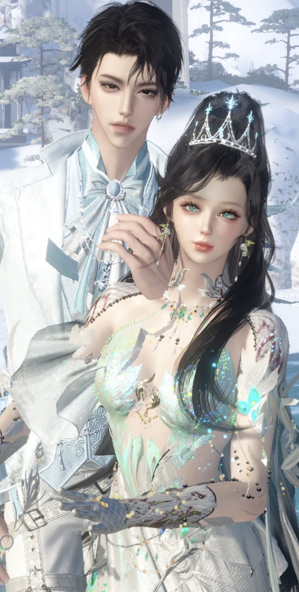 6uu_6's tweet photo. o(( ⸝⸝⸝ᵕ ᵕ⸝⸝)⸝ᵕ ᵕ⸝⸝⸝ ))ﾑｷﾞｭ♡❄️⋆.˚🪽

#逆水寒 #逆水寒SS https://t.co/no6IJdDaVJ