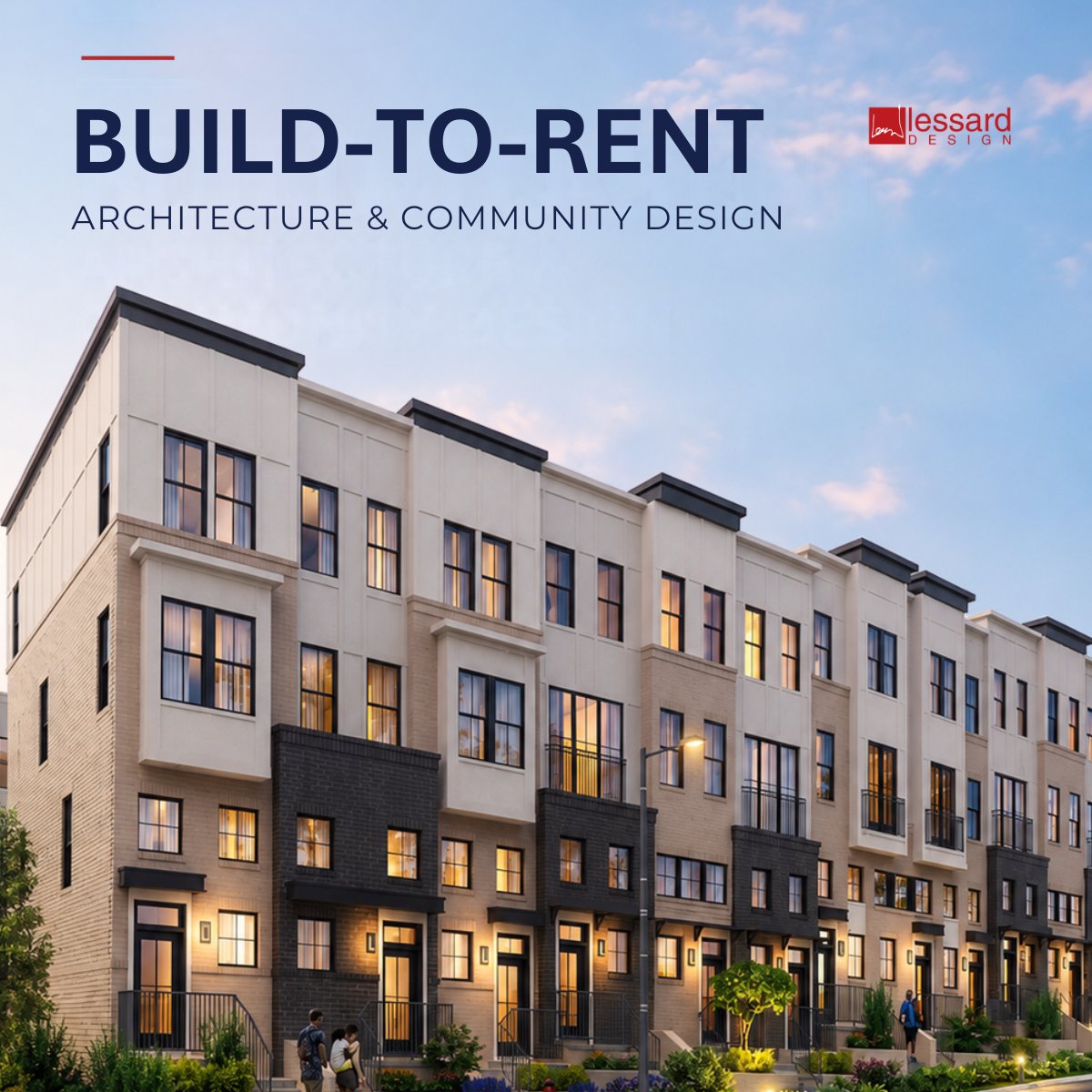 Lessarddesign's tweet photo. Density. Livability. A sense of home.
Lessard Design’s Build-to-Rent approach combines thoughtful planning, flexible housing types, privacy, outdoor space, and community amenities to create places designed around how people want to live.
https://t.co/YSuKblq4Of
#BTR #Architecture https://t.co/6KRT2nPuwa