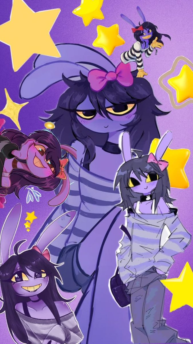 olivia_addams1's tweet photo. ✨ Purple vibes dreamy stars and a little chaos 💜⭐

#jax #jaxfanart https://t.co/LhUwHN9Liv