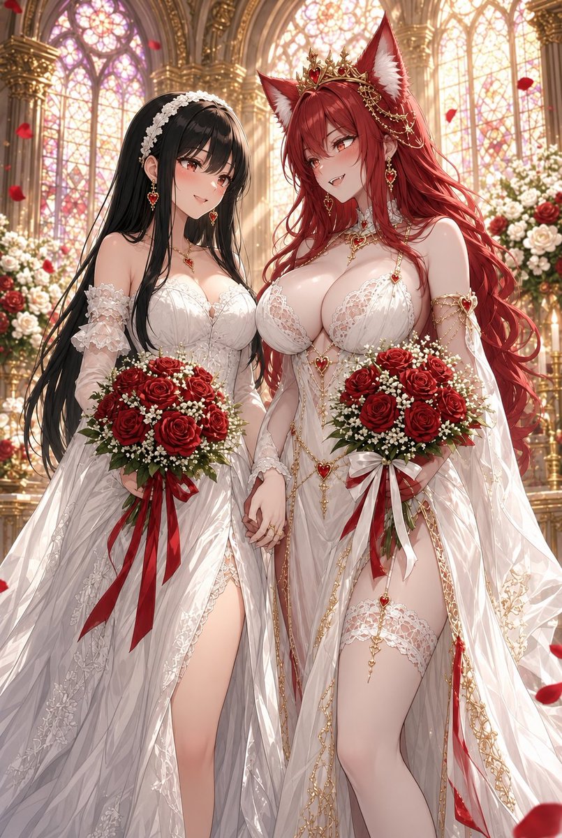 voraciousyor's tweet photo. Today is a special day because I finally got married, married to none other than my @VornyDemonMaid I may be a powerful pred but Valacore has now claimed me as her prey wife and I couldn't be happier ❤️ https://t.co/Rko09cVC5I