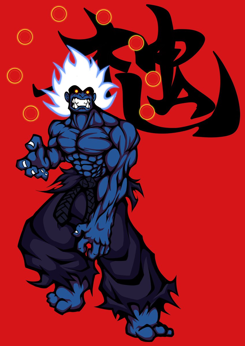 Wea_boolin's tweet photo. Oni Ultra Street Fighter IV #格ゲーキャラ描こうぜ #streetfighter https://t.co/lmdAsTaMHY