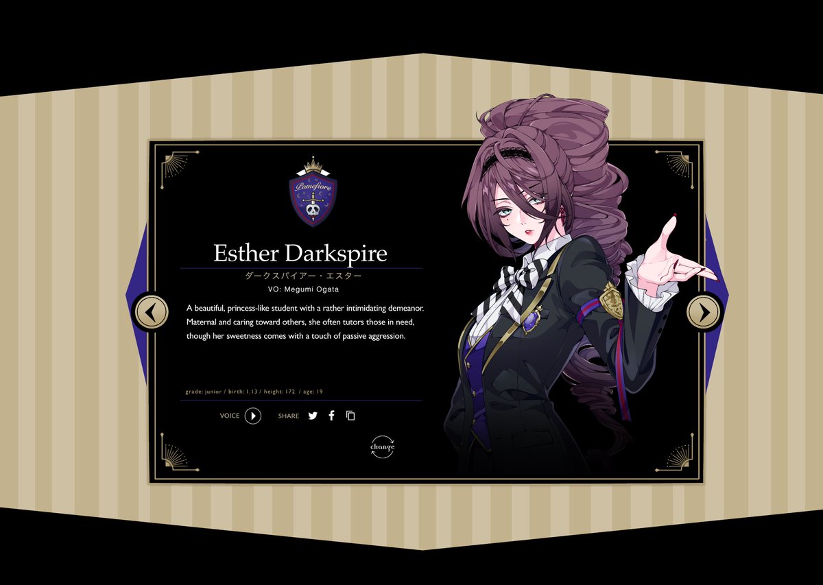 6loomurai's tweet photo. Esther’s character introduction. ❤︎ https://t.co/YArDXg2ZJA