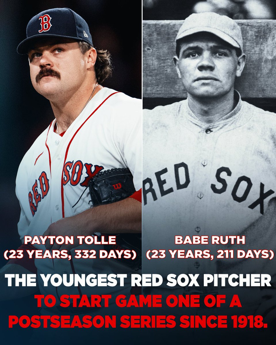 NBCSports's tweet photo. Simply incredible. 🤯

📺 MLB Wild Card Game 1: Red Sox at Yankees, Tuesday 8pm ET on NBC &amp; Peacock https://t.co/FvJSIiMXn6