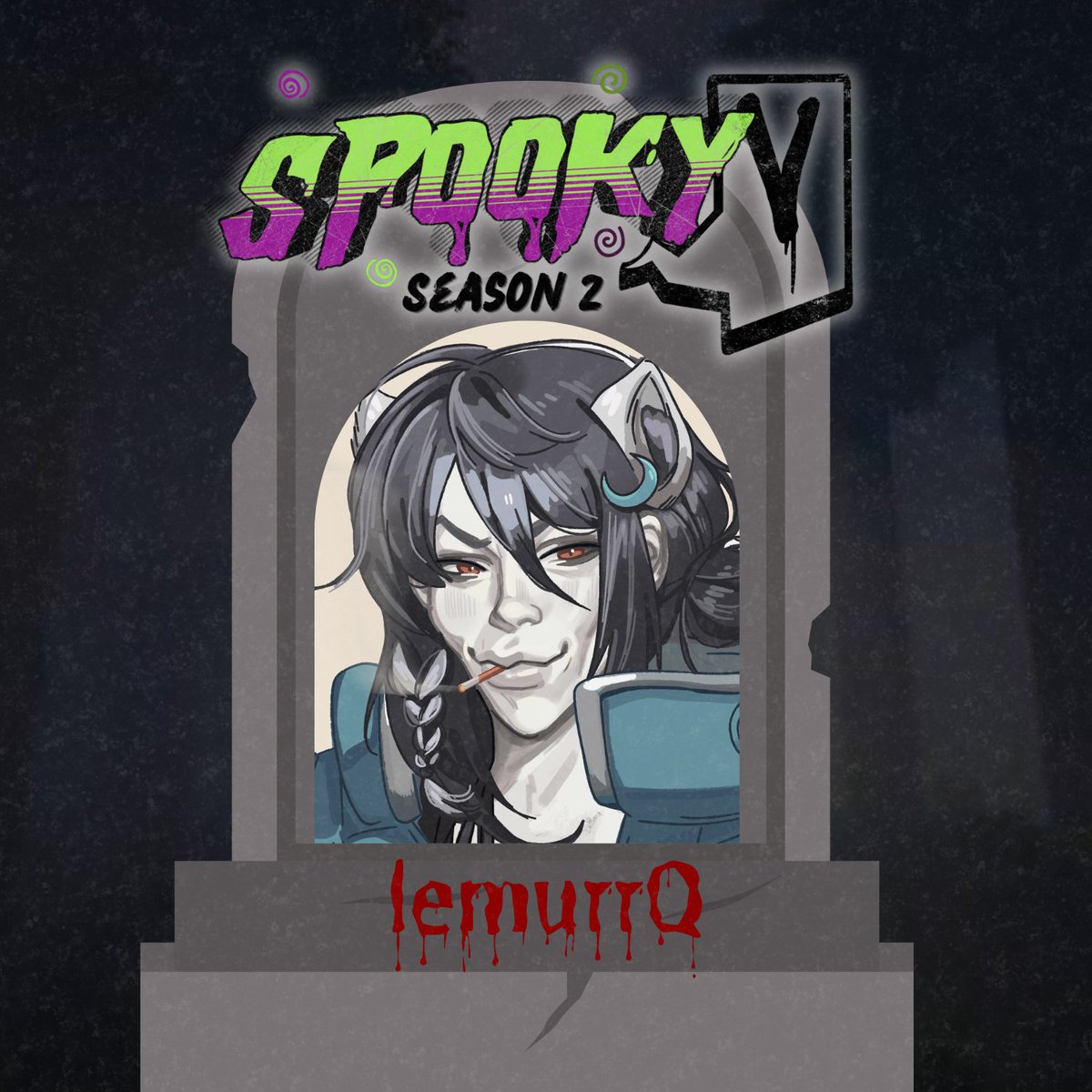 LemurrQ's tweet photo. The time has yet again come for me to enter the mines ⛏️⛏️⛏️
Excited as always to be participating in #spookyvsmp hosted by @MythicVOfficial 

See yall in the streams. I may be leaving the server with ptsd again but c'est la vie 👻 https://t.co/25WGopdq7F