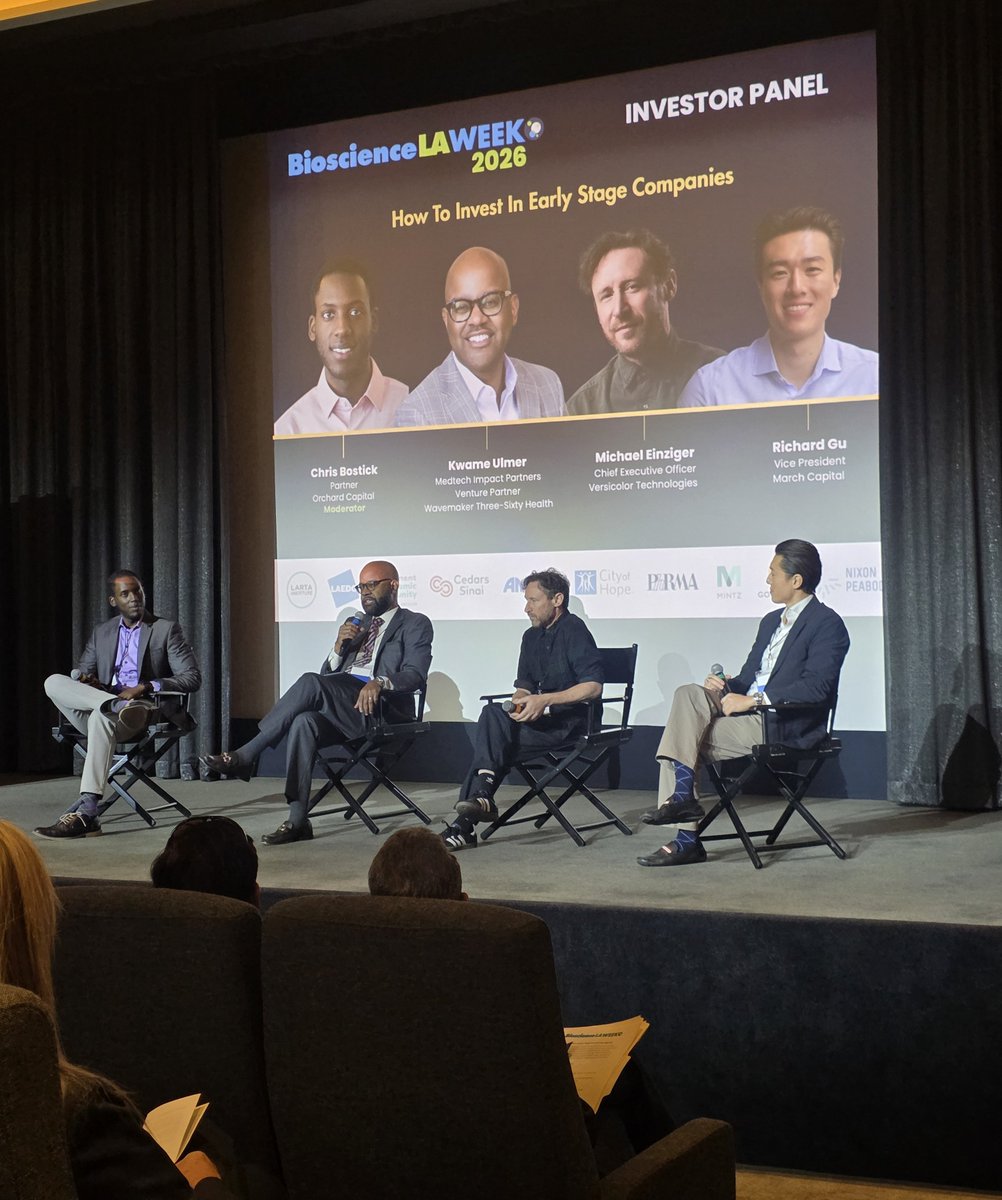 Engineer_Health's tweet photo. Great discussion on investing and finance in medtech and lifesciences https://t.co/4TMXNqplwU