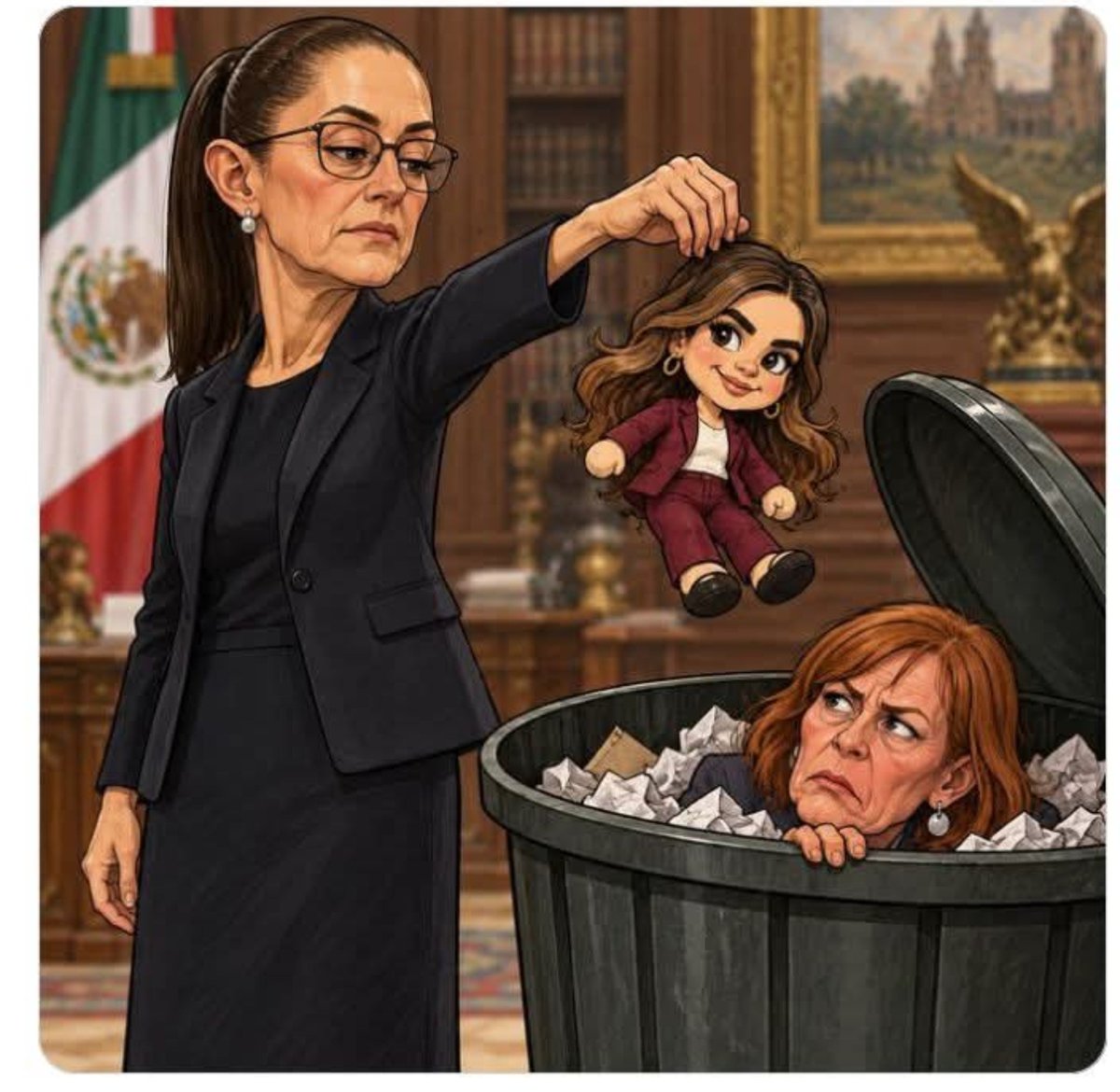 JACrespo1's tweet photo. ¿Va creciendo la autonomía de Sheinbaum respecto de Amlo? https://t.co/KyLFra5qlA