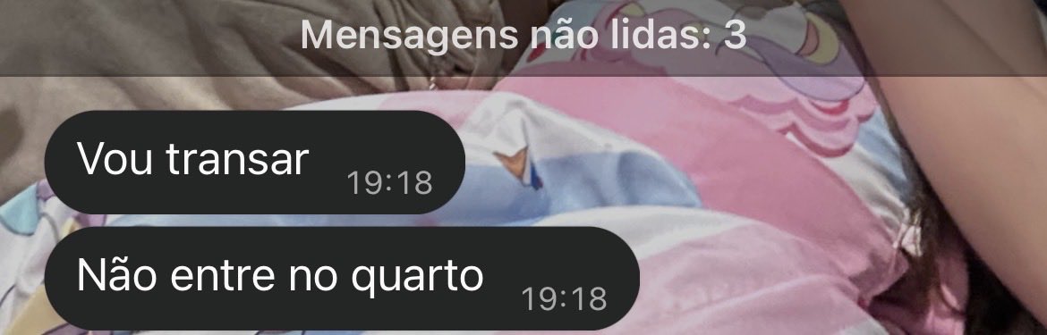 newpersonsom7's tweet photo. comunicação bem efetiva do meu irmão: https://t.co/PfDAPc6343
