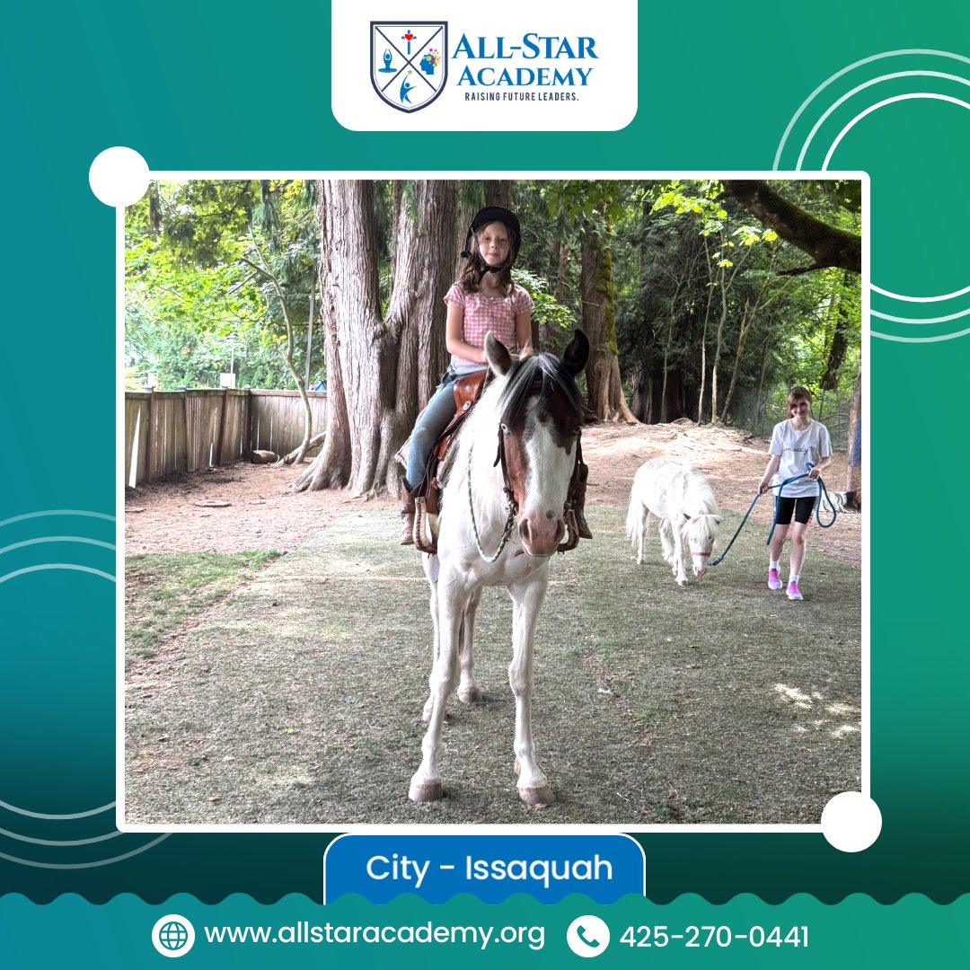 AllStarKiddos's tweet photo. Cute smiles. Brave riders. Unforgettable summer memories. π΄
#KidsAndHorses #HorsesAndKids #HorseTherapy #HorseRiding #HorsebackRiding #MiniHorse #RidingFun #SliceOfFun #PlaytimeFun #OutdoorFun #All-StarAcademy https://t.co/IiGCcWtg61