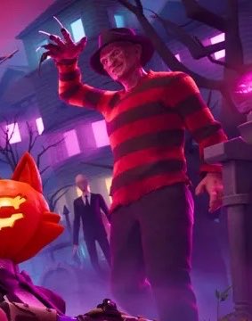 deathbydialogue's tweet photo. October 2026: Freddy and Jason are finally pop culturally relevant again after fifteen+ years 😭🧡 https://t.co/J6SZbSL24D