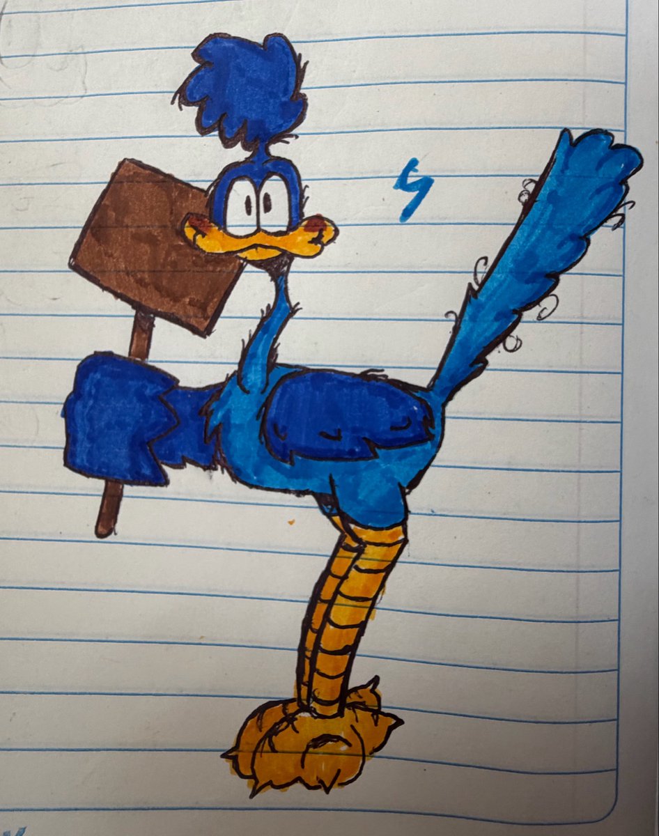 TheFeather3dGuy's tweet photo. Make roady say something! #roadrunner #correcaminos #coyotevsacmeㅤㅤ https://t.co/JbSm6uKVuB