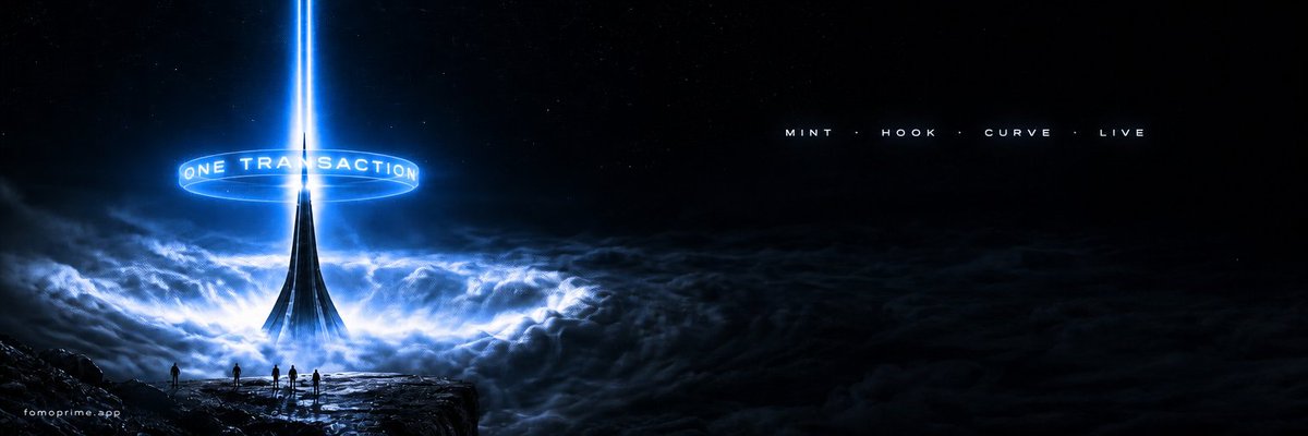 FomoPrime's tweet photo. Launching on fomoprime is one signature.

You fill in a name, a ticker and an image, pick SOL or USDC as the pair, pick a 1, 2 or 3% fee, and sign. 

That single transaction creates the Token-2022 mint, attaches the transfer hook, opens the @MeteoraAG bonding curve and writes the metadata.

When it confirms, the token is live and the gate is already on.