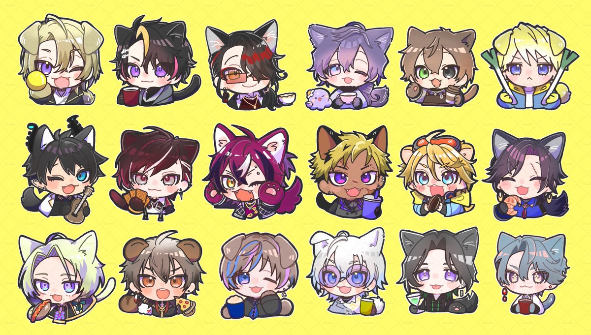 v2911maru's tweet photo. ボーイズのフレークシール入稿しました！
不備が無ければシールあります✨ https://t.co/b7xUxRffI8