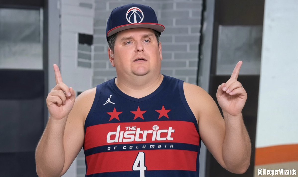 SleeperWizards's tweet photo. Quote from @WindhorstESPN: “This for sure can be said, and it hasn't been in a while…

The Wizards are going to be must see TV.” https://t.co/LgmhNCghTW