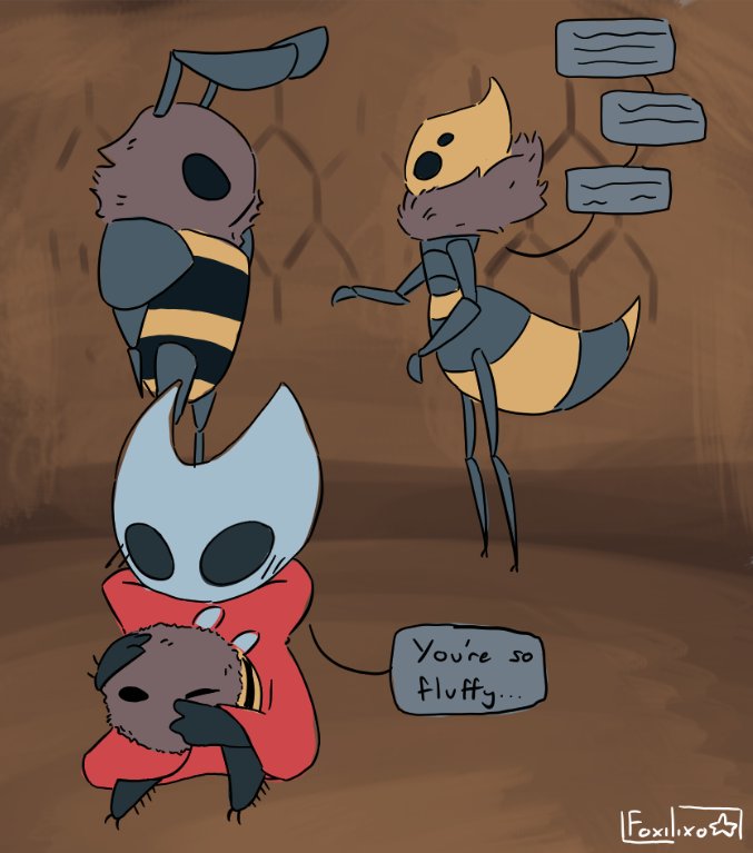 foxilixo's tweet photo. stupid baby spider doesnt know her mother isn't gonna wake up

#hollowknight #hornet #silksong https://t.co/UQQaq4D4cK