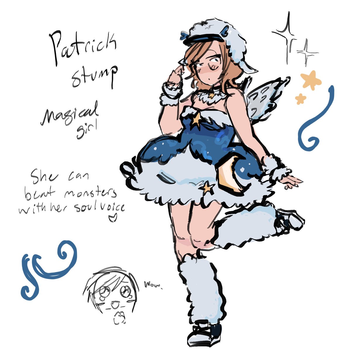 homurae_'s tweet photo. hai here r my fob magical girls cuz i never posted their design refs here😳these pics r old+will be updated eventually,, especially andy https://t.co/XCAQUaIVdW