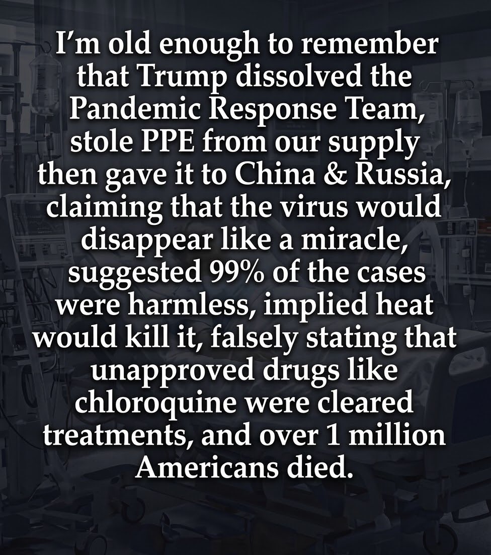 drsistrunk's tweet photo. @AnnCoulter This from the woman who supported Trump…after his 1st term…after Stormy Daniels… after Jan 6 &amp; more than 140 Capitol Police were injured…after 
the 34 count fraud conviction…after E. Jean Carroll…the Epstein files…after he tore up the economy…like he did the White House. https://t.co/fHjXZtTiDi