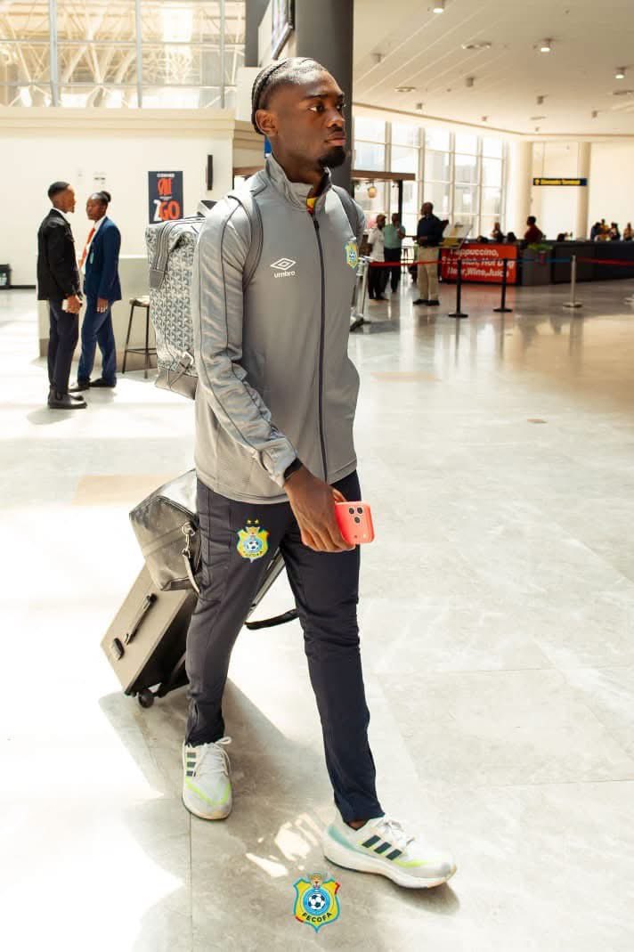 TrivHQ's tweet photo. Jorthy Mokio (18)🐆

Arriving in South Africa for the Friendlies vs Uganda✅

Welcome Mwana Mboka 🇨🇩❤️ https://t.co/Qc0zSHdj6E
