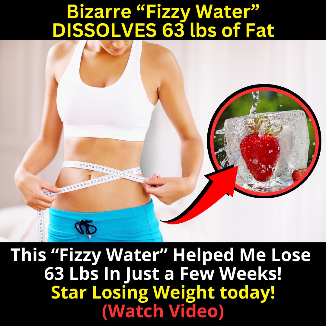 WinJose8's tweet photo. #loseweight #weightloss #fitness #weightlossjourney
#diet #healthylifestyle #healthy #health #workout
#burnfat #weightlosstips #fatloss #loseweightfast
Ancient Fizzy Water Electrifies Dormant Metabolism!
Fizzy Water Melts 1 lb of Fat Every Day.
👉 https://t.co/F5uwXYFXcC 👈 https://t.co/qDWwvfvWow