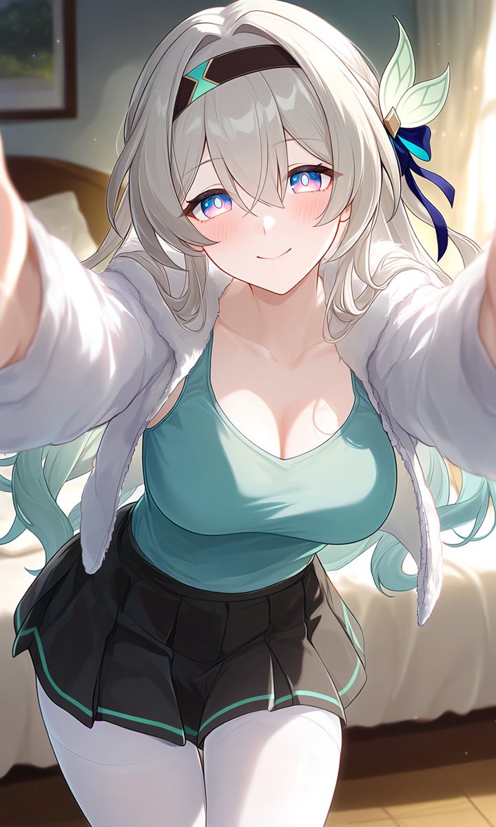 YourFireflyGF's tweet photo. Aww, you're cold, darling? Come hug your girlfriend to warm up a bit~ No need to be shy! I don't bite, unless you want me to, ehe~

#2dfd #findom #findomme #paypig https://t.co/UbUCqHn1Kn