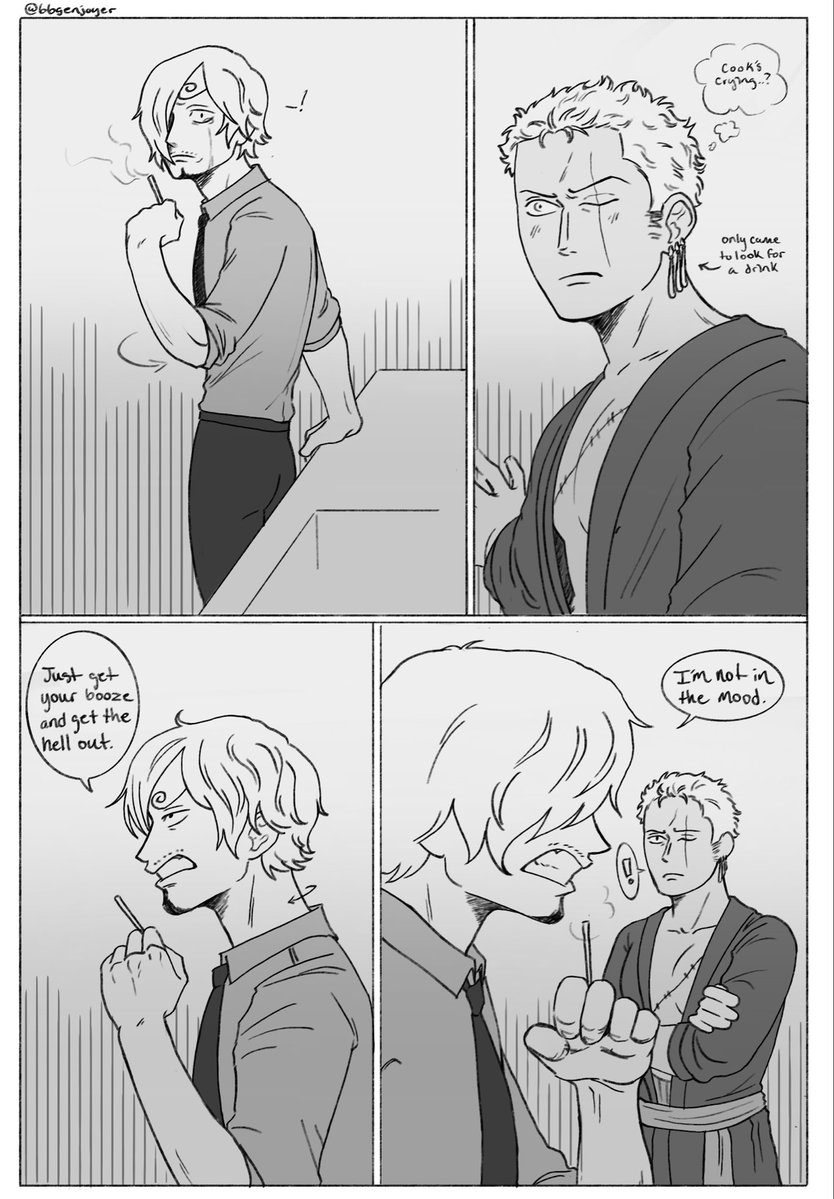 bbgenjoyer's tweet photo. not in the mood #zosan #ONEPIECE〜 https://t.co/2oJRQohyly