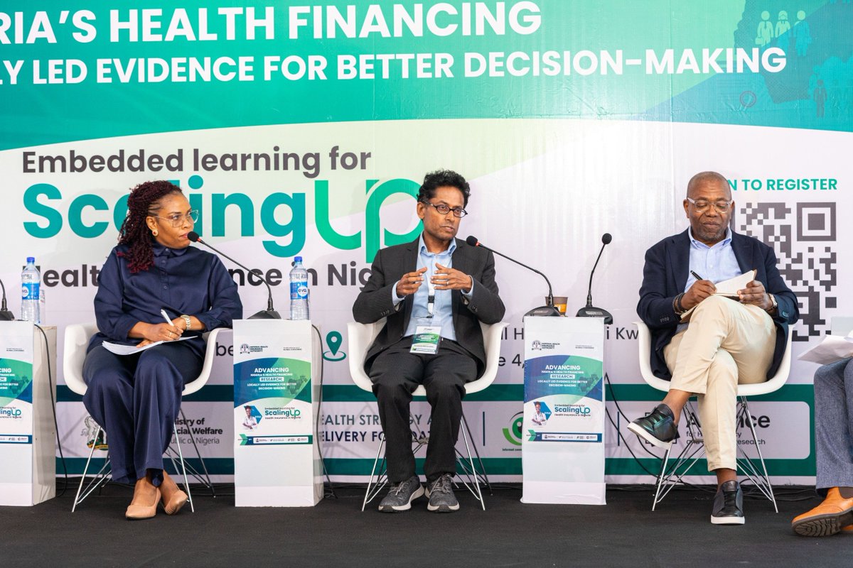 dgiconsult's tweet photo. The literature on health financing in Nigeria over the last 15 years is almost outdated, given the resources now going to states. Dr. Olumide Okunola, @WBG_Nigeria
#ResearchAgenda #EvidenceToAction #HealthFinancingResearch https://t.co/3GAA0ruD1i