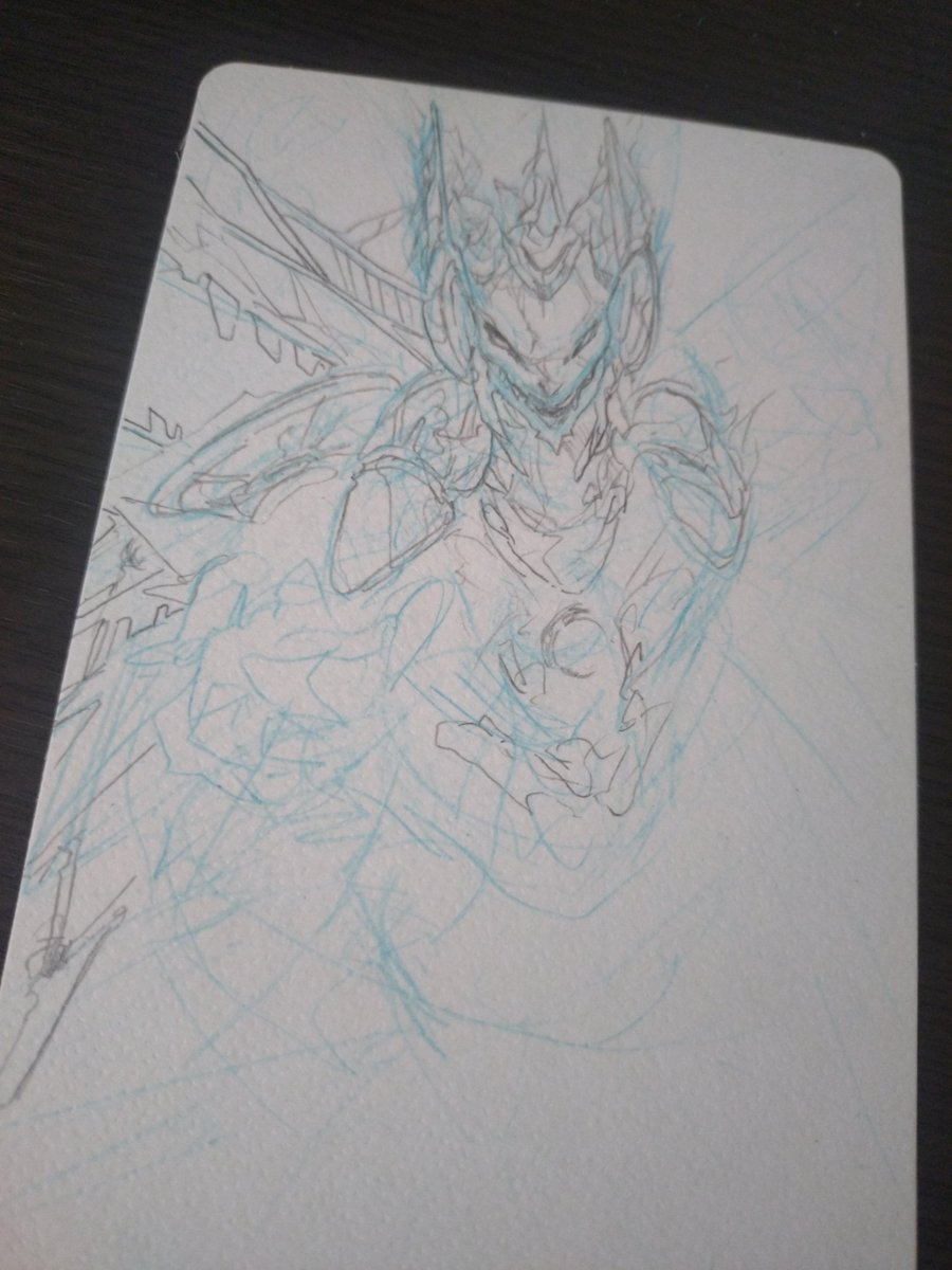 NUE_0_8's tweet photo. 何年ぶりに描いていますかｻﾌｧ https://t.co/1DJM0ygxWD