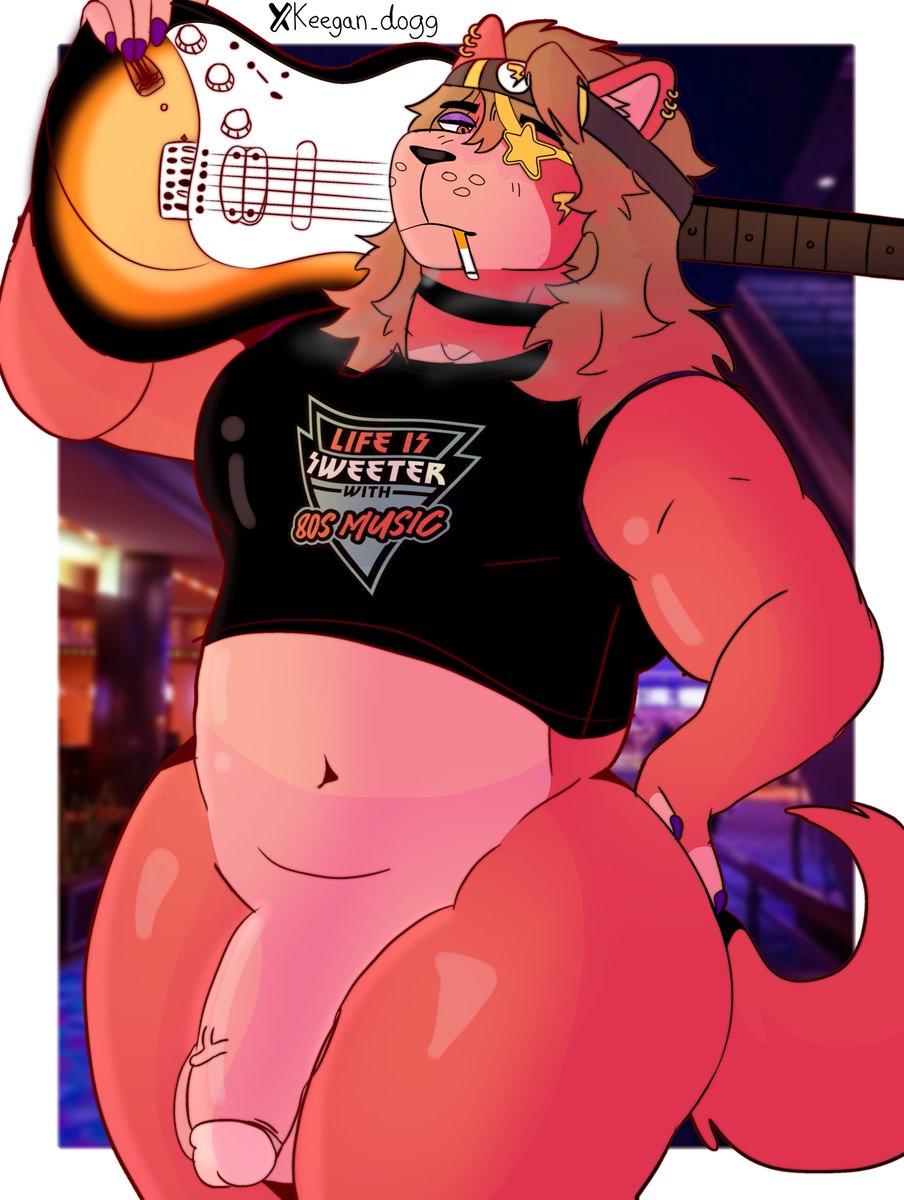 Keegan_Dogg's tweet photo. Glamrock foxy 🦊🎸✨️ https://t.co/dOpiVRiOEv