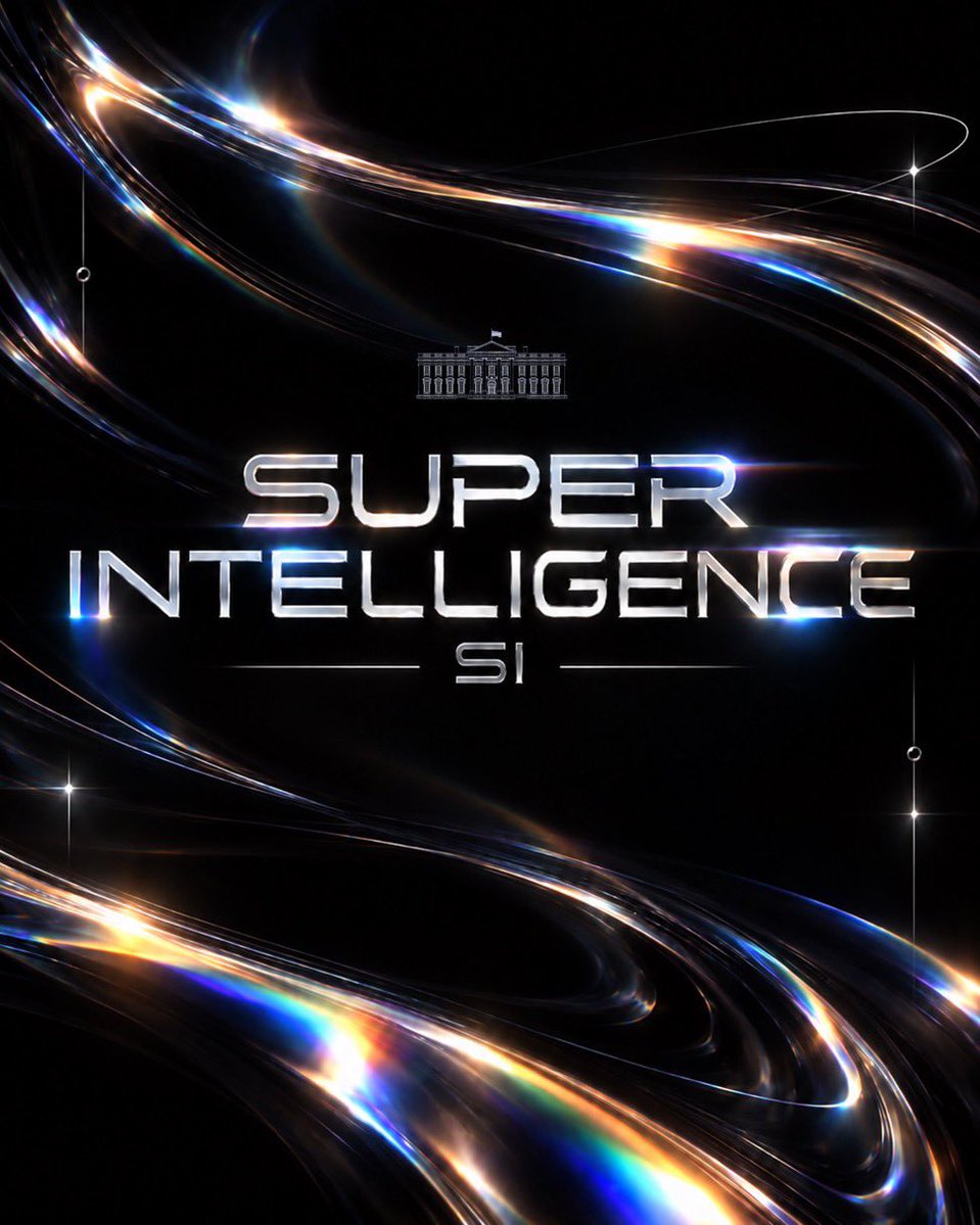 mkratsios47's tweet photo. SUPER INTELLIGENCE

It’s official. 

The EO: https://t.co/IR53QKXojh https://t.co/BAYyPK4GOz